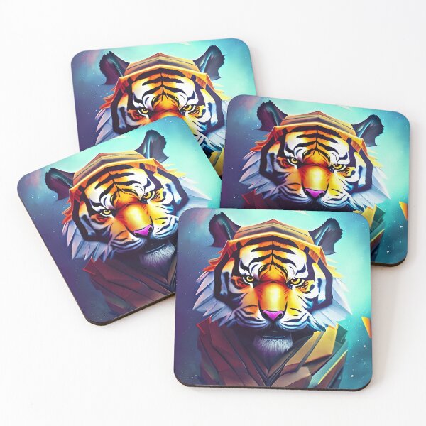 Item preview, Geometric, Angular Tiger designed and sold by Aww_To_Z Animals.