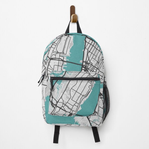 Item preview, New York City NY USA Map - Minimal Style w/ Roads designed and sold by wxnw-designs.