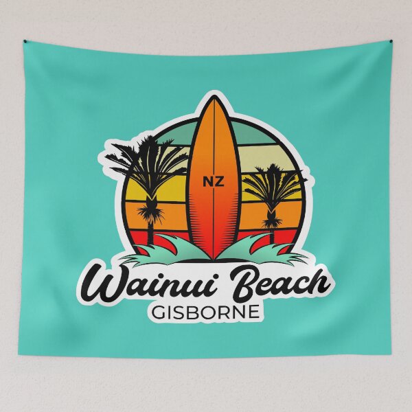 Item preview, Wainui Beach,  East Coast, New Zealand designed and sold by Kiwidom.