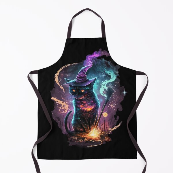Item preview, Arcane Witch Cat designed and sold by 9LivesCats.