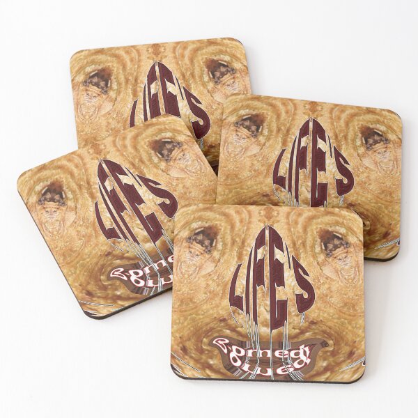 Item preview, *LIFE IS A COMIC COMEDY PLAYED IN A THEATER HAUNTED BY PAIN AU CHOCOLAT* designed and sold by Ralek.