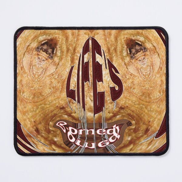 Item preview, *LIFE IS A COMIC COMEDY PLAYED IN A THEATER HAUNTED BY PAIN AU CHOCOLAT* designed and sold by Ralek.