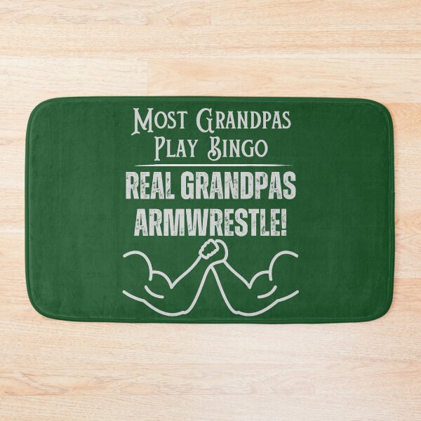 Item preview, Most Grandpas Play Bingo, Real Grandpas Armwrestle designed and sold by Constant Readers.