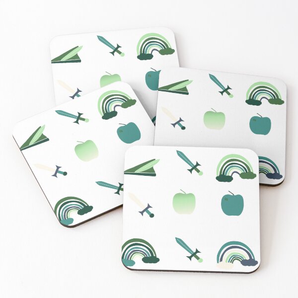Item preview, Tonal Harmony of Celadon Green in the Shades of Pickled Bluewood,Mughal Green and Pickled Bluewood designed and sold by TechsQuickArt.