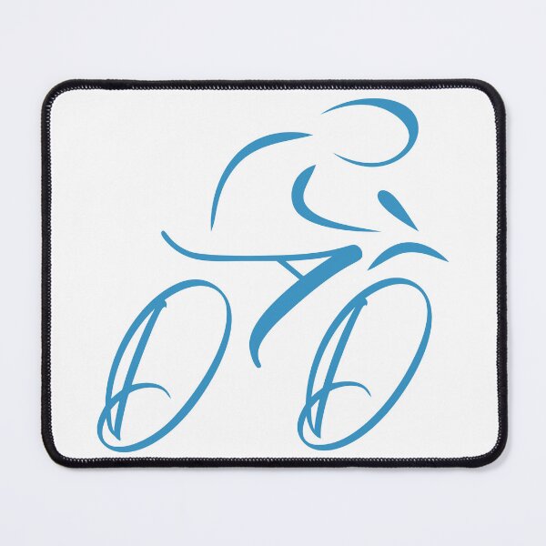 Item preview, Bicycle Shaped DAD Design for Father's Day and Bike Enthusiasts in Blue designed and sold by CrafTeeMrsB.