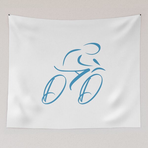 Item preview, Bicycle Shaped DAD Design for Father's Day and Bike Enthusiasts in Blue designed and sold by CrafTeeMrsB.