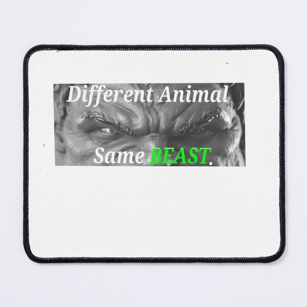 Item preview, Different Animal Same Beast (green) designed and sold by Therealzimzimma.