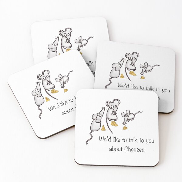 Item preview, Three Blind Mice Would like to talk to you about Cheeses  designed and sold by EtherealKawaii.