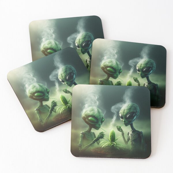 Item preview, Smoking alien designed and sold by Olivier Dean.