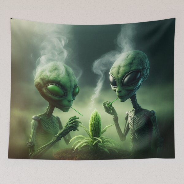 Item preview, Smoking alien designed and sold by Olivier Dean.