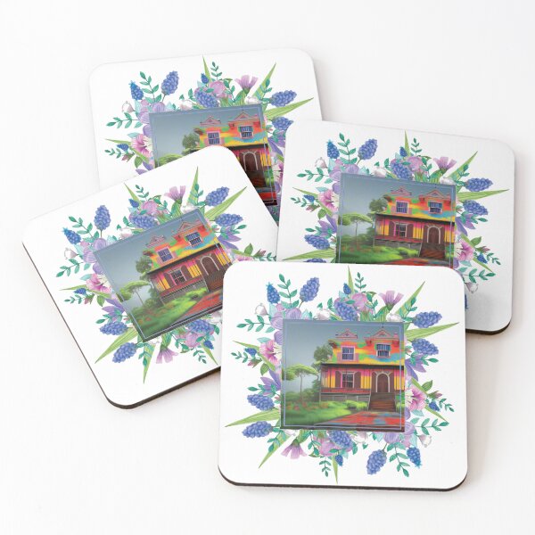 Item preview, Colorful Colonial Home 1 designed and sold by AdaptiveReuse.
