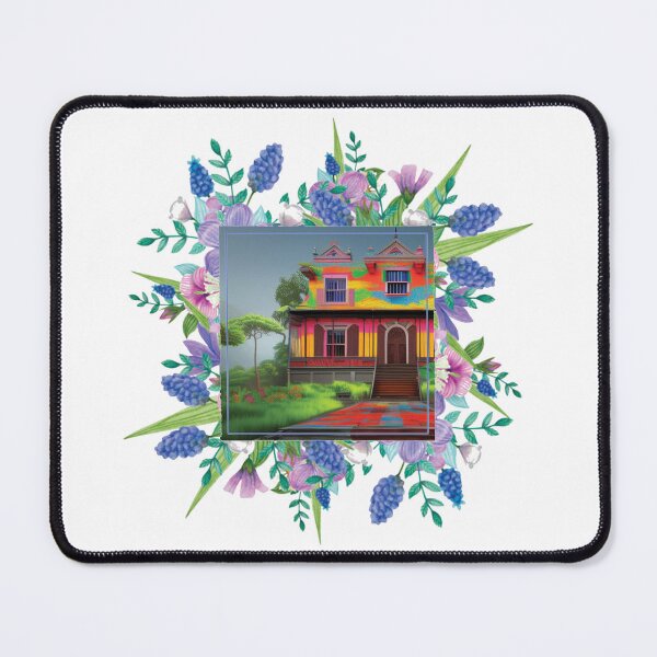 Item preview, Colorful Colonial Home 1 designed and sold by AdaptiveReuse.