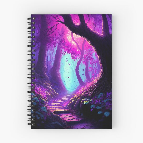 Item preview, Deep Enchanted Butterfly Forest designed and sold by Digital-Castle.