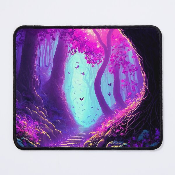 Item preview, Deep Enchanted Butterfly Forest designed and sold by Digital-Castle.