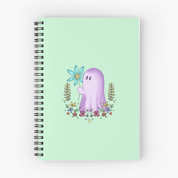 Item preview, Cute Ghost with a Flower designed and sold by ReinaMer.