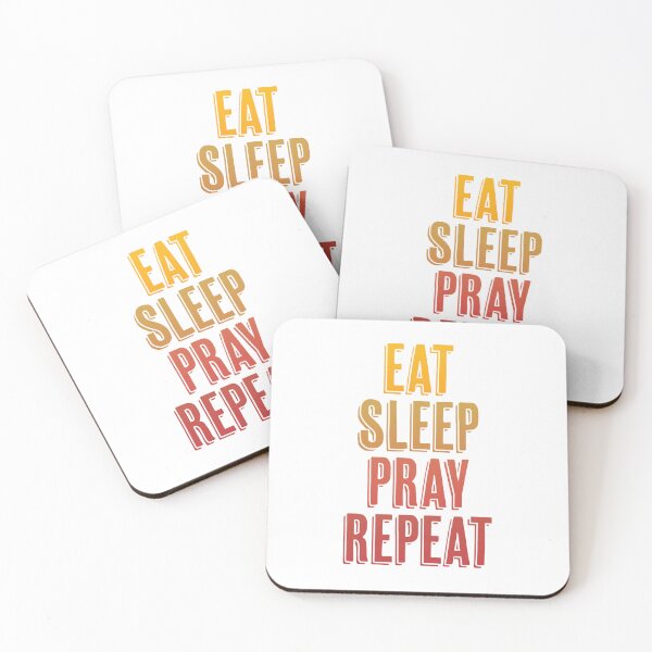 Item preview, Eat Sleep Pray Repeat designed and sold by KTSubz Faith & Fun Designs.