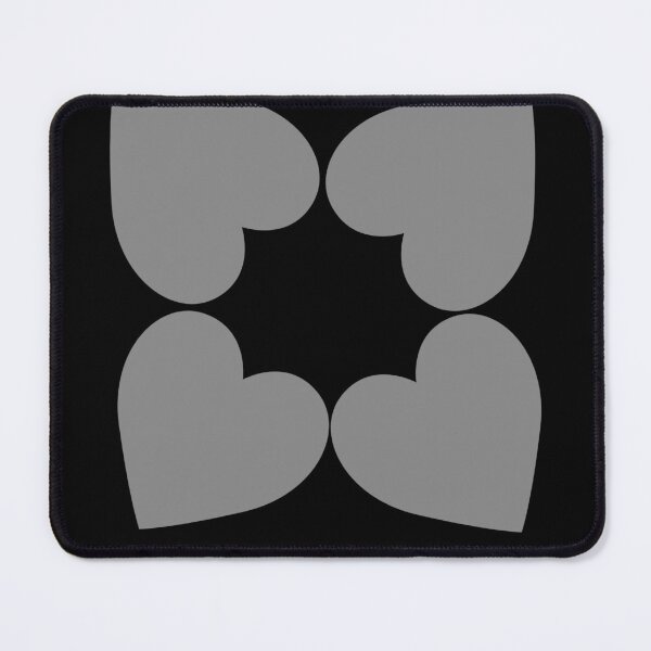 Item preview, Grey Hearts (Gift Heart Designs) designed and sold by LEOEXPRESS.