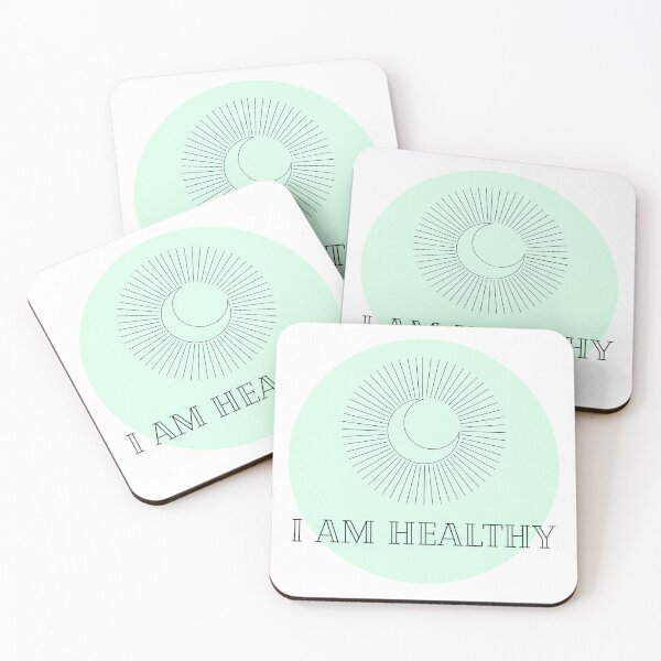 Item preview, Affirmation Collection - I Am Healthy (Green) designed and sold by T-WoodCreations.