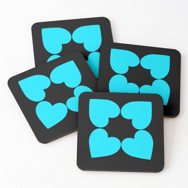 Item preview, Light Blue Hearts (Gift Heart Designs) designed and sold by LEOEXPRESS.