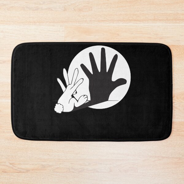 Item preview, Bunny hand shadow puppet rabbit humor designed and sold by GoehringWatchCo.