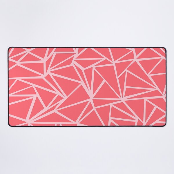 Item preview, Geometric triangles,pink designed and sold by cutecrazytshirt.