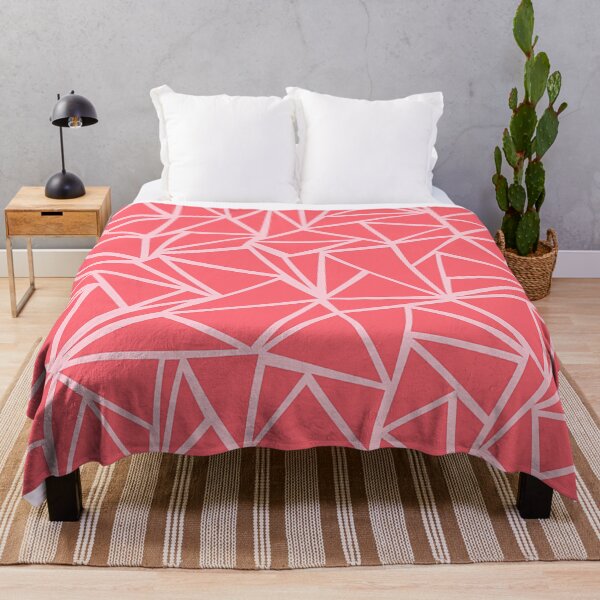 Item preview, Geometric triangles,pink designed and sold by cutecrazytshirt.
