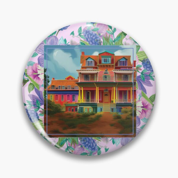 Item preview, Colorful Colonial Home 2 designed and sold by AdaptiveReuse.