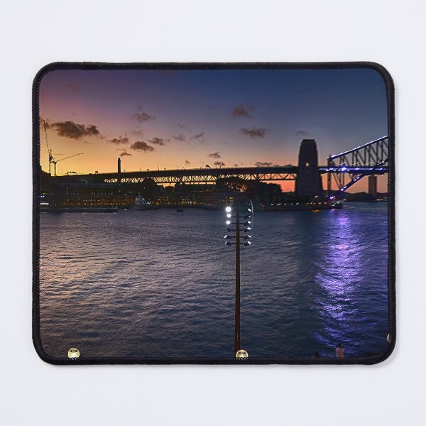 Item preview, Circular Quay purple sunset panorama designed and sold by andreisky.
