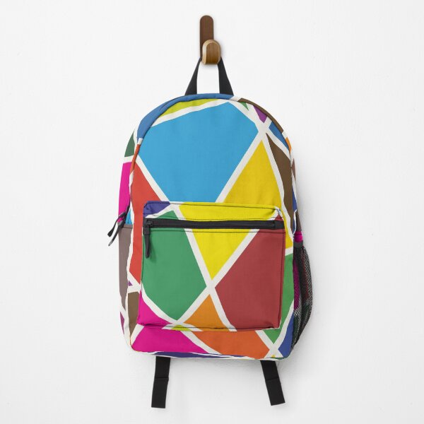 Item preview, Abstract multicolor geometric triangles designed and sold by cutecrazytshirt.