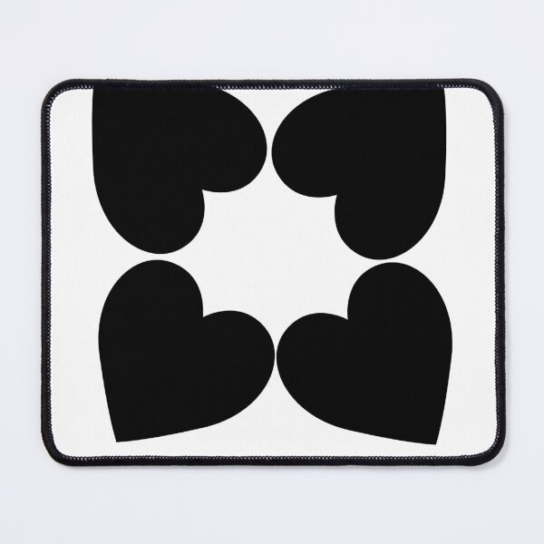 Item preview, Black Hearts (Gift Heart Designs) designed and sold by LEOEXPRESS.