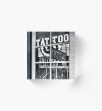 Tattoo Too Acrylic Block