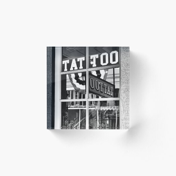 Tattoo Too Acrylic Block