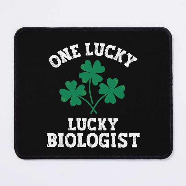 Item preview, One lucky biologist designed and sold by Tanya Mihe.