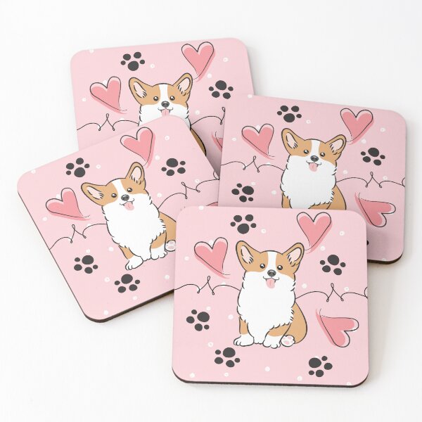 Item preview, Love Corgi - Red 1 designed and sold by Lulupainting.