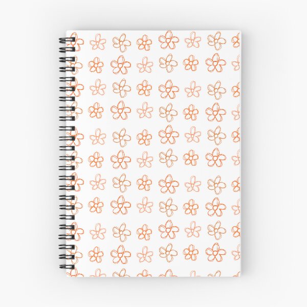 Item preview, orange aesthetic flower design designed and sold by Valaney Dilley.