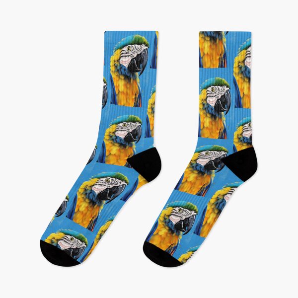 Item preview, Blue and Gold Macaw designed and sold by vibingcreatures.