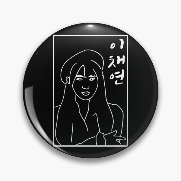 Item preview, Lee Chaeyeon Sketch Art (White) designed and sold by AliffStudio.