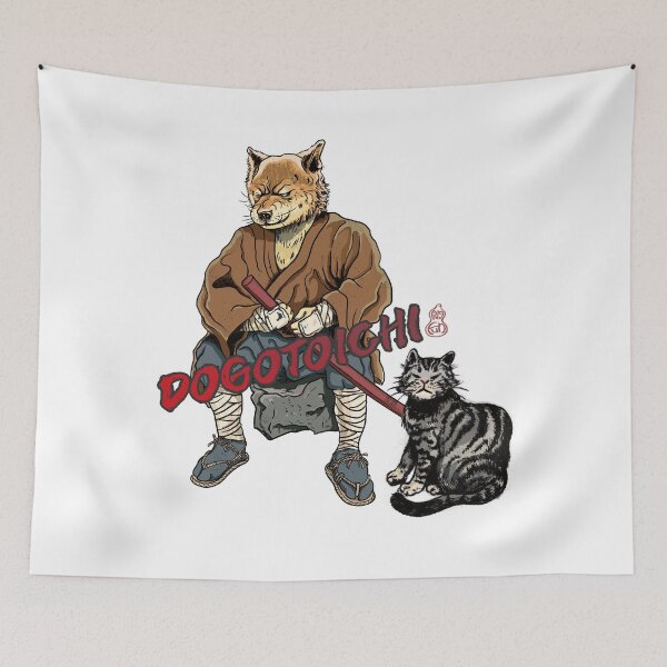 Item preview, The Blind Swordsman Dogotoishi designed and sold by FUNXSTUDIO.