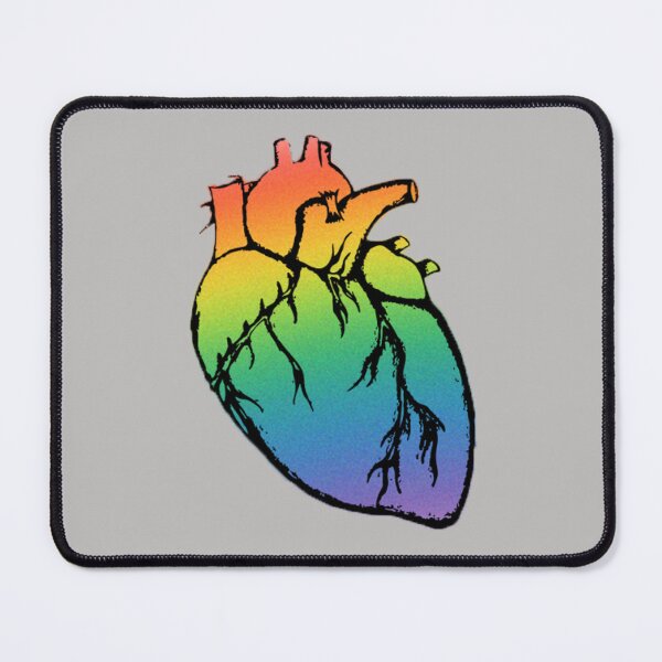 Item preview, Rainbow Heart designed and sold by ThePureAudacity.