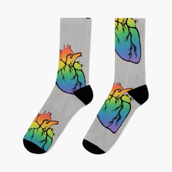 Item preview, Rainbow Heart designed and sold by ThePureAudacity.