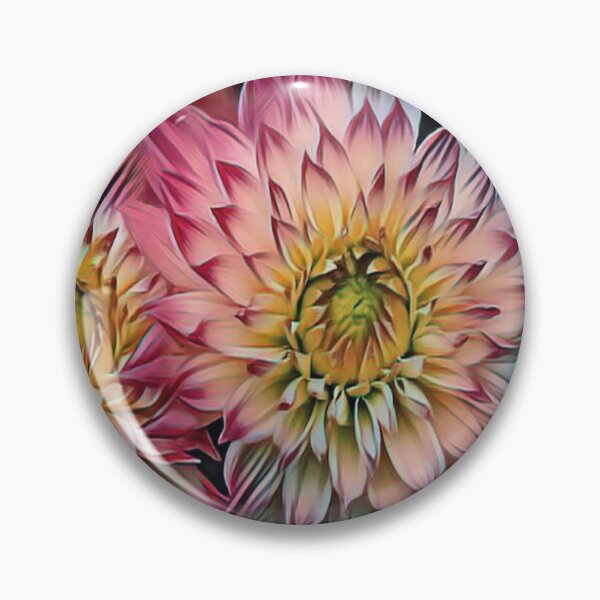 Item preview, Dália Flor do campo rosa, ornamental designed and sold by GirlaineSQ.