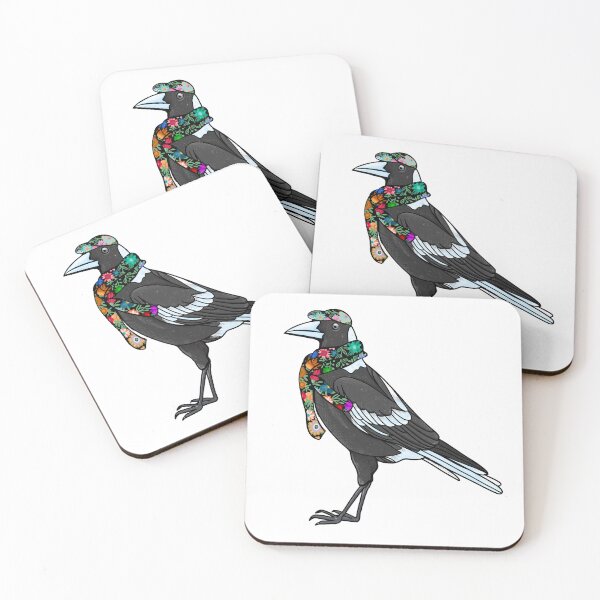 Item preview, Cute Magpie’s Day Out designed and sold by Sketchbook Designs.