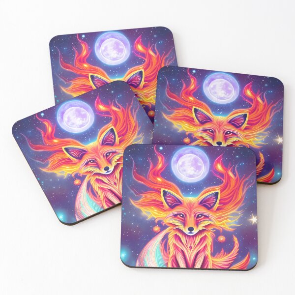 Item preview, Space fox designed and sold by BigBrainArtwork.