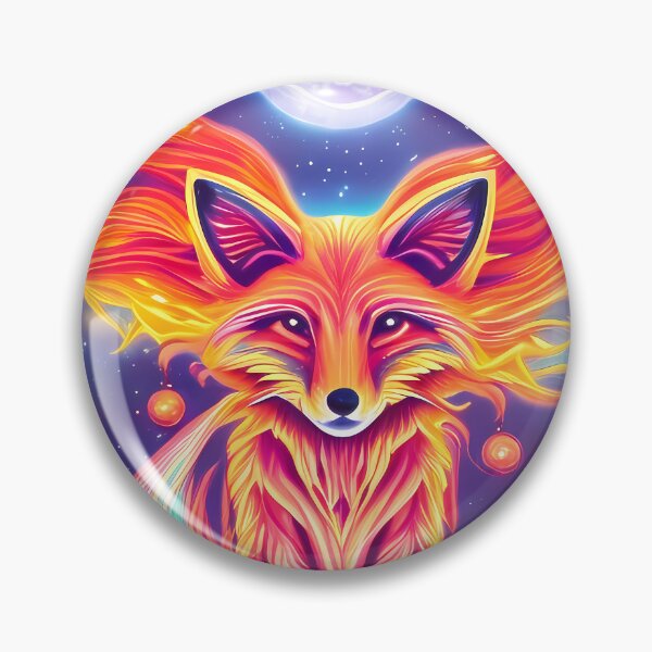 Item preview, Space fox designed and sold by BigBrainArtwork.