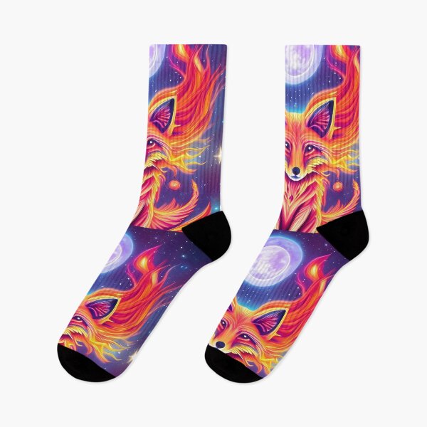 Item preview, Space fox designed and sold by BigBrainArtwork.
