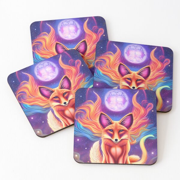 Item preview, Space fox designed and sold by BigBrainArtwork.