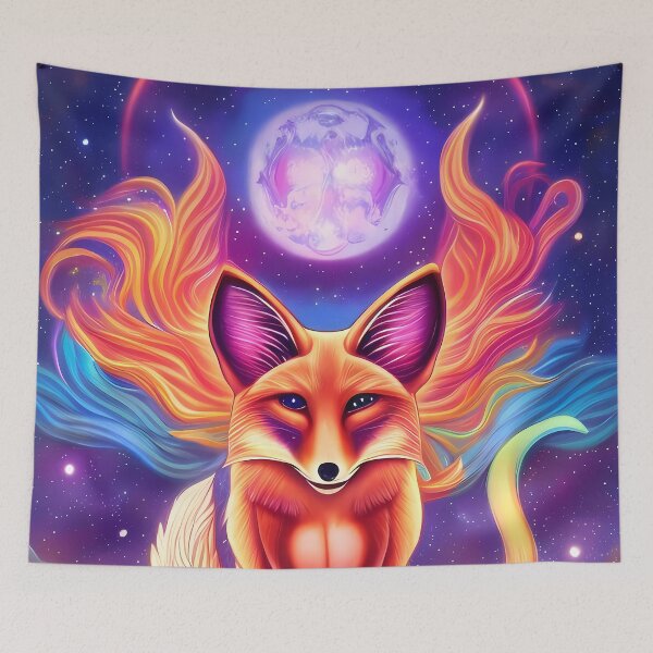 Item preview, Space fox designed and sold by BigBrainArtwork.