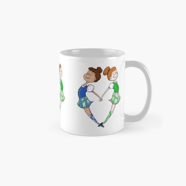 Item preview, Highland Dance Friends 4ever, Blue & Green designed and sold by LizCaityArt.