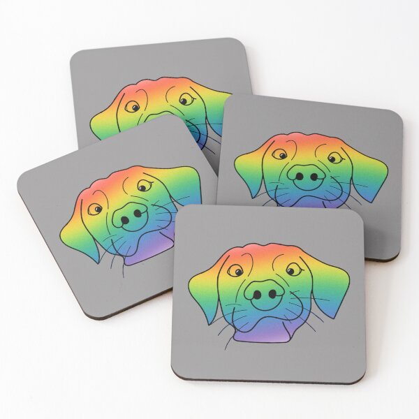 Item preview, Rainbow Dog designed and sold by ThePureAudacity.
