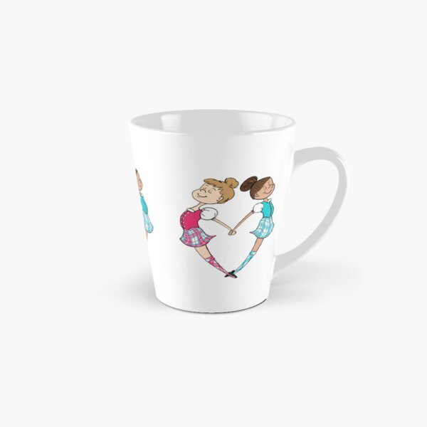 Item preview, Highland Dance Friends 4ever, Pink & Aqua designed and sold by LizCaityArt.